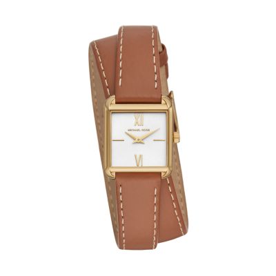 michael kors lake gold tone watch