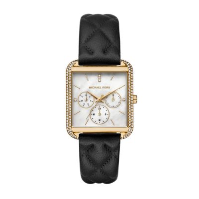 michael kors leather strap