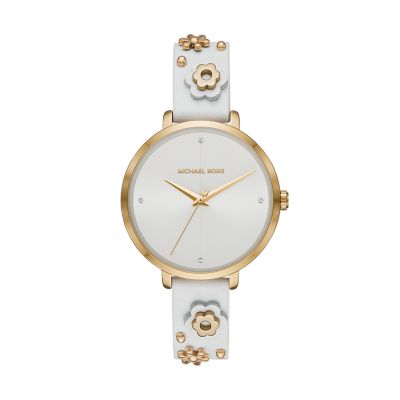 michael kors floral watch