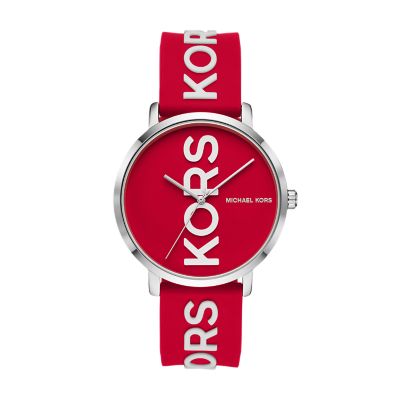 michael kors silicone watch