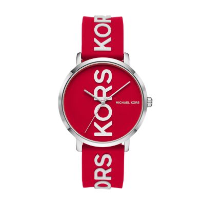 michael kors watch silicone