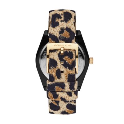 michael kors uhr leopard