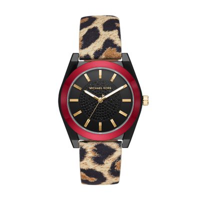 michael kors cheetah watch