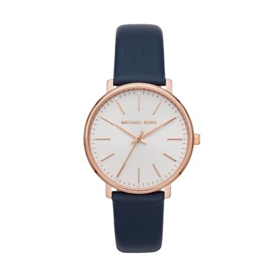 michael kors navy watch