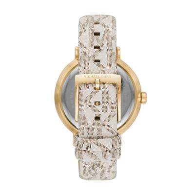 Michael Kors Addyson Three-Hand White PVC Watch - MK2946 - Watch 