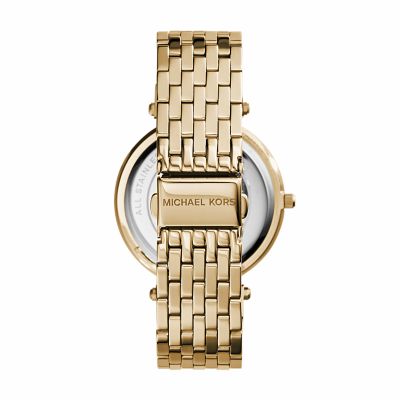 Michael Kors Gold Tone Glitz Darci Watch MK3191 Watch Station