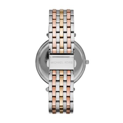 Michael kors tri online tone watch