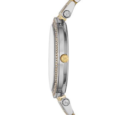 Michael Kors Women's Darci Three-Hand Two-Tone Stainless Watch - MK3215 - Watch