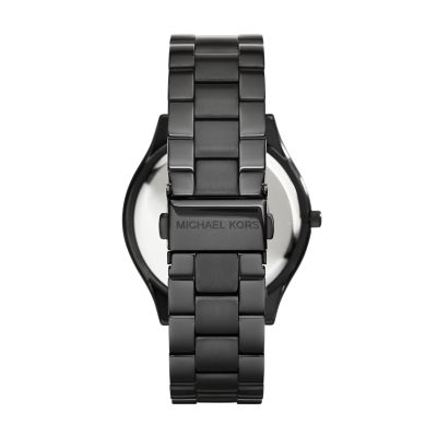 Michael Kors Black-Tone Slim Runway Watch - MK3221 - Watch Station