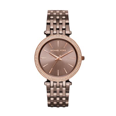 forsendelse placere Nægte Michael Kors Brown Darci Watch - MK3416 - Watch Station