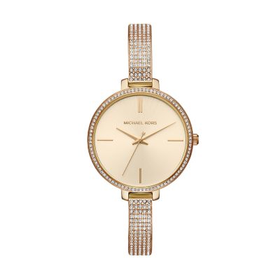 Michael Kors Jaryn Gold-Tone Watch 