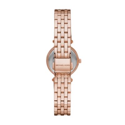 Michael kors petite shop darci goldtone watch