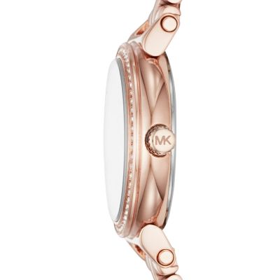 Michael kors sofie on sale pave rose gold