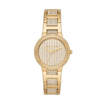 all gold michael kors watch