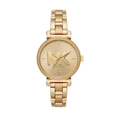 Michael kors discount watch with stars