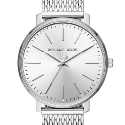 Michael Kors Women's Pyper Three-Hand Stainless Steel Watch