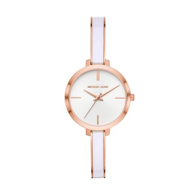 Hand Rose Gold-Tone Steel Watch 