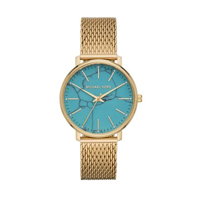 michael kors watch turquoise