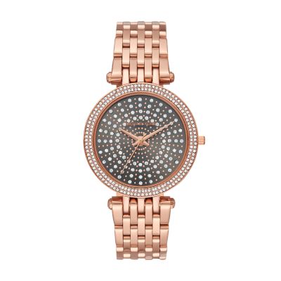 mk darci watch gold