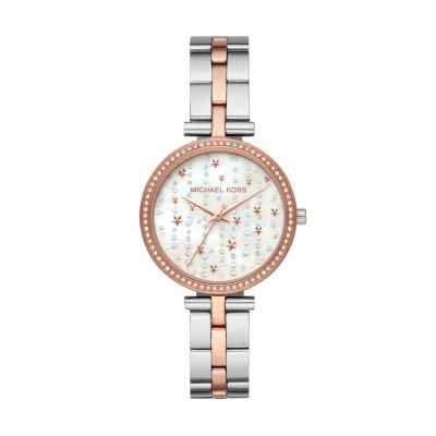 michael kors watch with stars