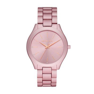 michael kors ladies slim runway watch