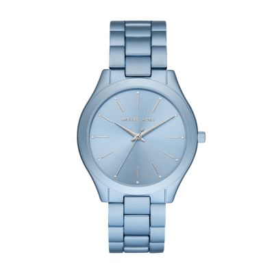 michael kors blue watch