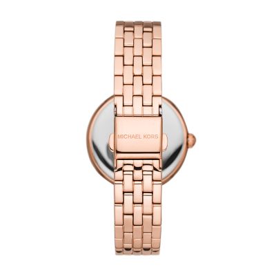 Diamond michael hot sale kors watch