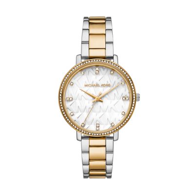 Michael kors ladies watches two deals tone