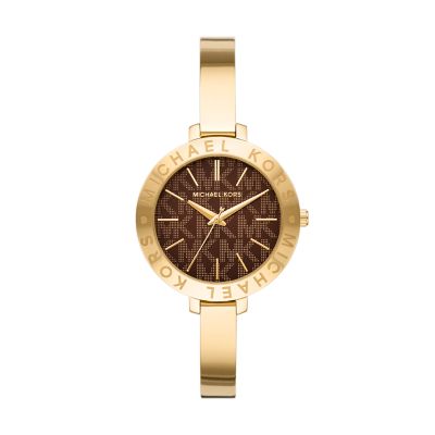 Michael kors sale jaryn silver watch