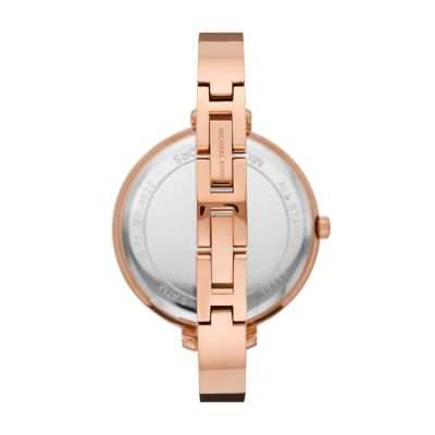 Michael kors jaryn silver on sale watch