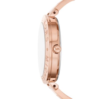 Michael kors discount jaryn rose gold