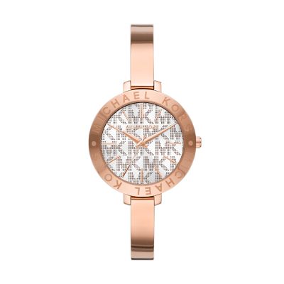 Michael kors jaryn watch rose gold sale