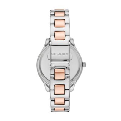 Michael Kors Liliane Three-Hand Two-Tone Stainless Steel Watch