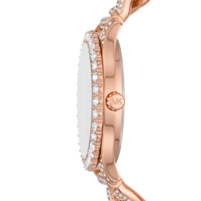 Montre Layton Michael Kors multifonction en acier inoxydable ton