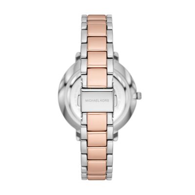 Michael Kors Pyper Three-Hand Two-Tone Alloy Watch - MK4667 