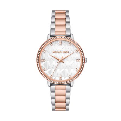 Michael Kors Pyper Silver-Tone Ladies Watch