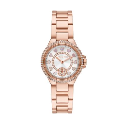 Mk deals pave watch