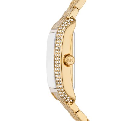 Michael Kors Emery Three-Hand Gold-Tone Stainless Steel