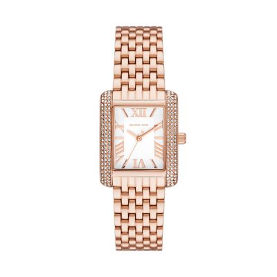 Michael Kors Women's Emery Three-Hand Rose Gold-Tone Stainless Steel Watch - Rose Gold