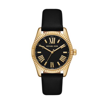 Black colour watch for ladies hot sale