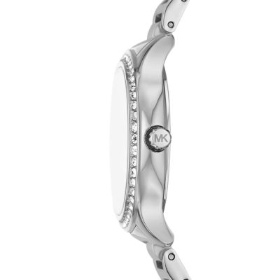 Michael Kors Sage Three-Hand Stainless Steel Watch - MK4807 
