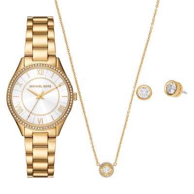 Michael kors watch set men's and women's sale