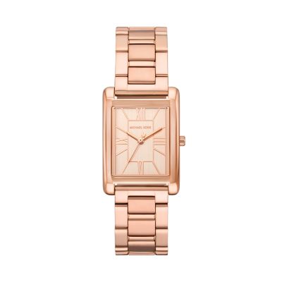 Roségold for Michael Kors Uhr Essex 3-Zeiger-Werk Edelstahl