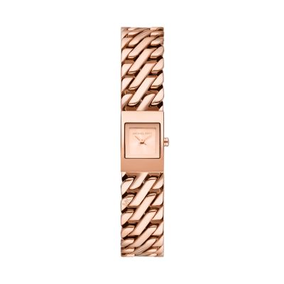 Roségold for Michael Kors Uhr Darrington 2-Zeiger-Werk Edelstahl