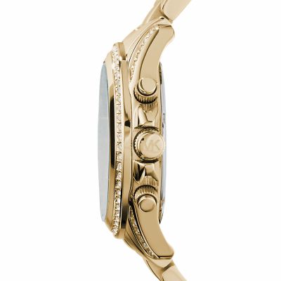 Michael Kors Women s Blair Chronograph Gold Tone Steel Watch MK5166 Watch Station