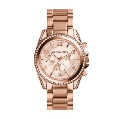 michael kors ladies watches stainless steel