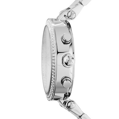 MK parker glitz watch silver color hotsell