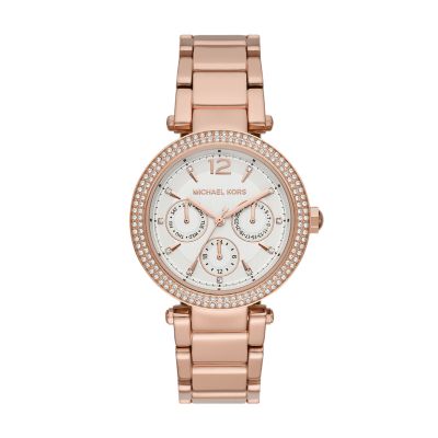 michael michael kors rose gold tone