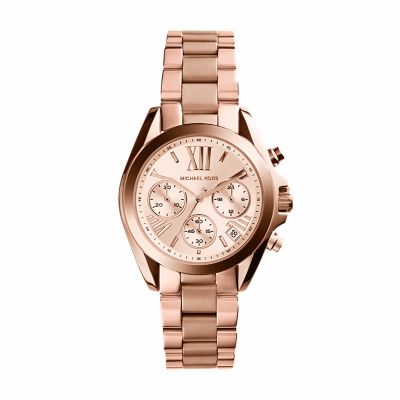 Michael kors watches rose on sale gold