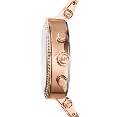 michael kors parker rose gold watch mk5896